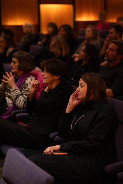 Public Program: Feminist Art Production (Belvedere 21, 2.12.2025) Foto: eSeL.at - Lorenz Seidler