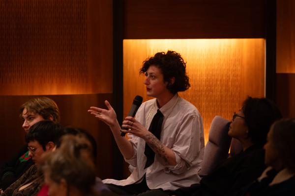 Public Program: Feminist Art Production (Belvedere 21, 2.12.2025) Foto: eSeL.at - Lorenz Seidler