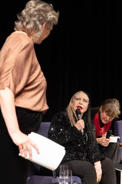 Public Program: Feminist Art Production (Belvedere 21, 2.12.2025) Foto: eSeL.at - Lorenz Seidler