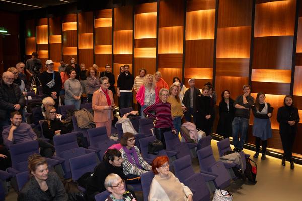 Public Program: Feminist Art Production (Belvedere 21, 2.12.2025) Foto: eSeL.at - Lorenz Seidler