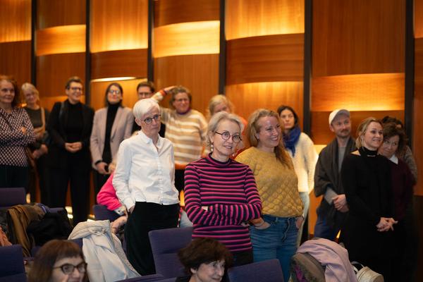 Public Program: Feminist Art Production (Belvedere 21, 2.12.2025) Foto: eSeL.at - Lorenz Seidler