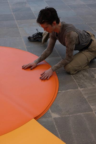 "Janus" Von Katrin Hornek und Karin Pauer (Public Program @ Belvedere 21, 20.6. &amp; 21.6.2025) Foto: eSeL.at - Lorenz Seidler