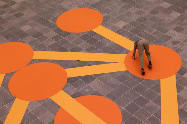 "Janus" Von Katrin Hornek und Karin Pauer (Public Program @ Belvedere 21, 20.6. &amp; 21.6.2025) Foto: eSeL.at - Lorenz Seidler