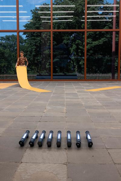 "Janus" Von Katrin Hornek und Karin Pauer (Public Program @ Belvedere 21, 20.6. &amp; 21.6.2025) Foto: eSeL.at - Lorenz Seidler