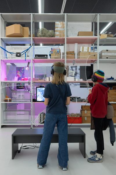 Ralo Mayer &quot;47 Stoffe&quot; (Landesgalerie Burgenland, 25.10.2025 - 25.1.2026) Foto: eSeL.at - Lorenz Seidler