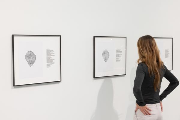 Ralo Mayer &quot;47 Stoffe&quot; (Landesgalerie Burgenland, 25.10.2025 - 25.1.2026) Foto: eSeL.at - Lorenz Seidler