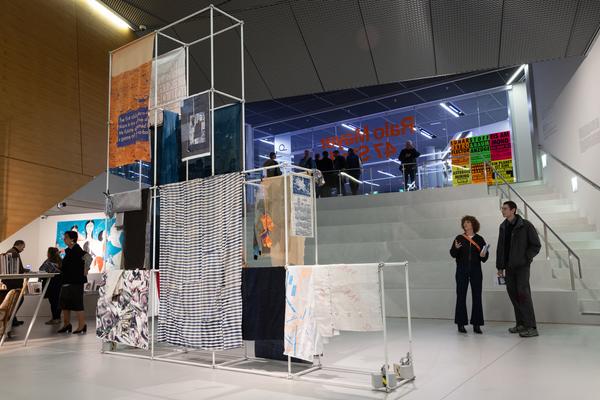 Ralo Mayer &quot;47 Stoffe&quot; (Landesgalerie Burgenland, 25.10.2025 - 25.1.2026) Foto: eSeL.at - Lorenz Seidler