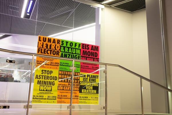 Ralo Mayer &quot;47 Stoffe&quot; (Landesgalerie Burgenland, 25.10.2025 - 25.1.2026) Foto: eSeL.at - Lorenz Seidler