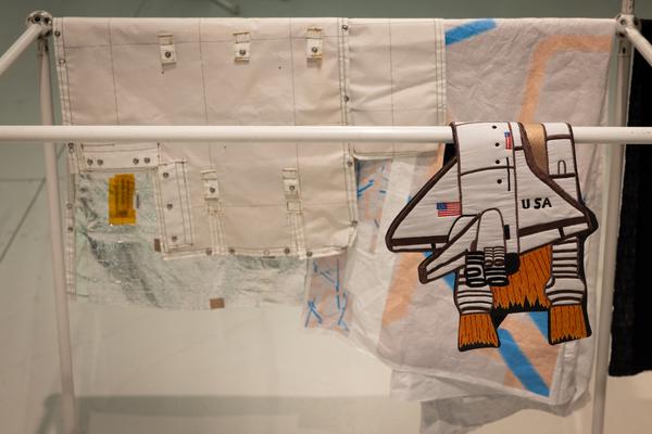 Ralo Mayer &quot;47 Stoffe&quot; (Landesgalerie Burgenland, 25.10.2025 - 25.1.2026) Foto: eSeL.at - Lorenz Seidler