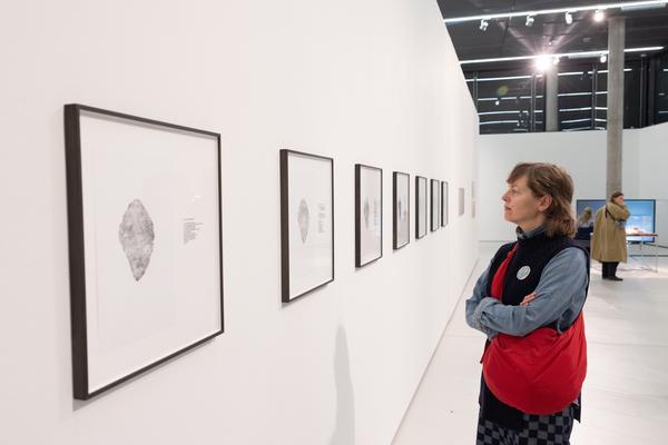 Ralo Mayer &quot;47 Stoffe&quot; (Landesgalerie Burgenland, 25.10.2025 - 25.1.2026) Foto: eSeL.at - Lorenz Seidler