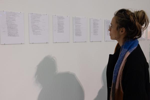 Ralo Mayer &quot;47 Stoffe&quot; (Landesgalerie Burgenland, 25.10.2025 - 25.1.2026) Foto: eSeL.at - Lorenz Seidler