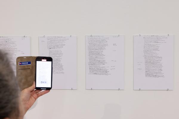 Ralo Mayer &quot;47 Stoffe&quot; (Landesgalerie Burgenland, 25.10.2025 - 25.1.2026) Foto: eSeL.at - Lorenz Seidler