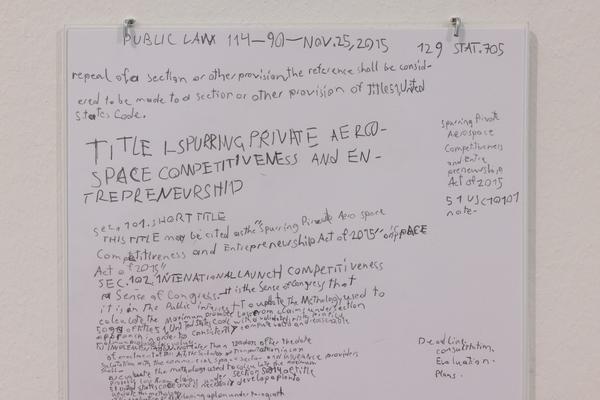 Ralo Mayer &quot;47 Stoffe&quot; (Landesgalerie Burgenland, 25.10.2025 - 25.1.2026) Foto: eSeL.at - Lorenz Seidler