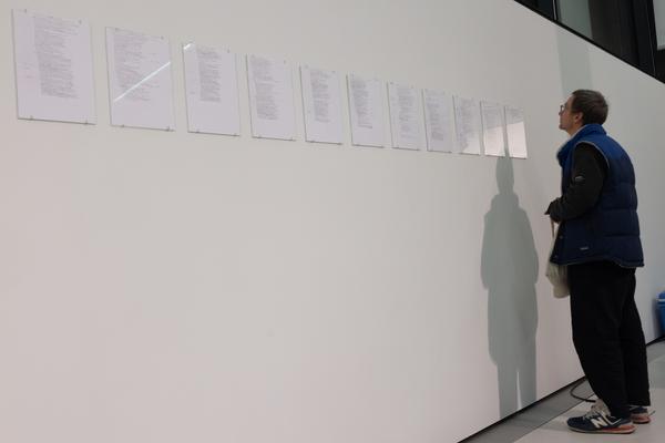 Ralo Mayer &quot;47 Stoffe&quot; (Landesgalerie Burgenland, 25.10.2025 - 25.1.2026) Foto: eSeL.at - Lorenz Seidler