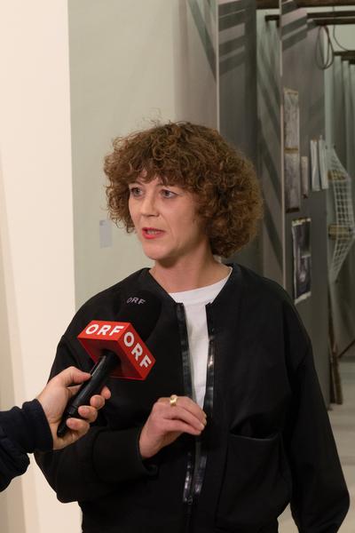 Ralo Mayer &quot;47 Stoffe&quot; (Landesgalerie Burgenland, 25.10.2025 - 25.1.2026) Foto: eSeL.at - Lorenz Seidler