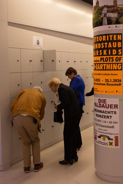 Ralo Mayer &quot;47 Stoffe&quot; (Landesgalerie Burgenland, 25.10.2025 - 25.1.2026) Foto: eSeL.at - Lorenz Seidler