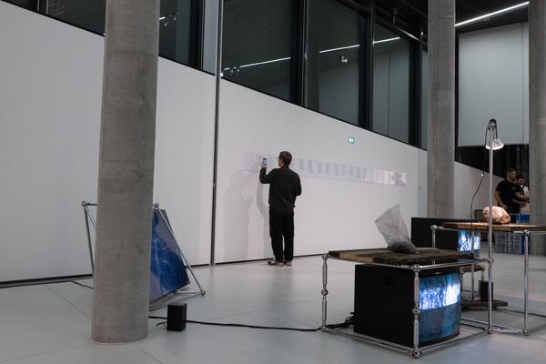 Ralo Mayer &quot;47 Stoffe&quot; (Landesgalerie Burgenland, 25.10.2025 - 25.1.2026) Foto: eSeL.at - Lorenz Seidler