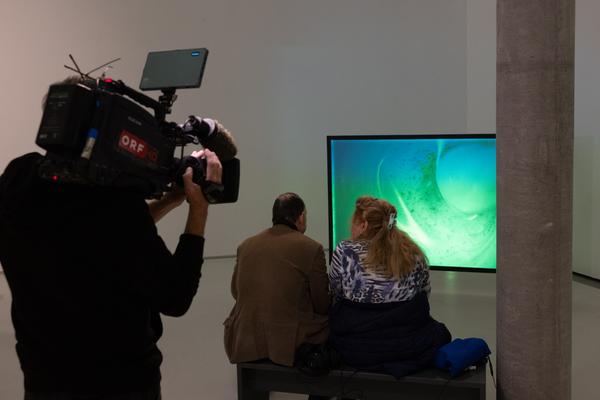 Ralo Mayer &quot;47 Stoffe&quot; (Landesgalerie Burgenland, 25.10.2025 - 25.1.2026) Foto: eSeL.at - Lorenz Seidler