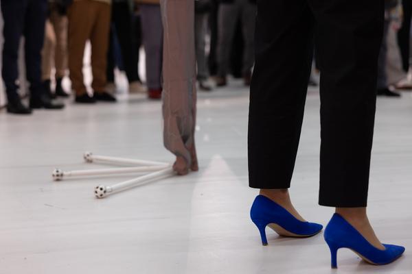 Ralo Mayer &quot;47 Stoffe&quot; (Landesgalerie Burgenland, 25.10.2025 - 25.1.2026) Foto: eSeL.at - Lorenz Seidler