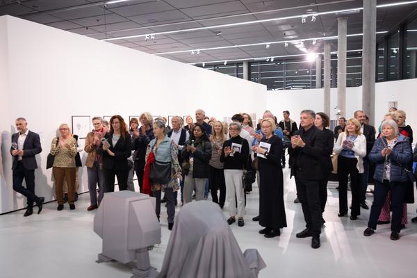 Ralo Mayer &quot;47 Stoffe&quot; (Landesgalerie Burgenland, 25.10.2025 - 25.1.2026) Foto: eSeL.at - Lorenz Seidler