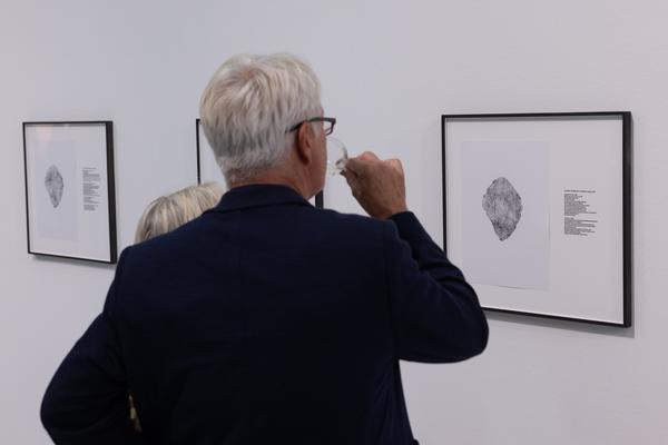 Ralo Mayer &quot;47 Stoffe&quot; (Landesgalerie Burgenland, 25.10.2025 - 25.1.2026) Foto: eSeL.at - Lorenz Seidler