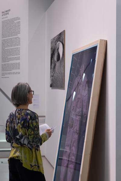 Ralo Mayer &quot;47 Stoffe&quot; (Landesgalerie Burgenland, 25.10.2025 - 25.1.2026) Foto: eSeL.at - Lorenz Seidler