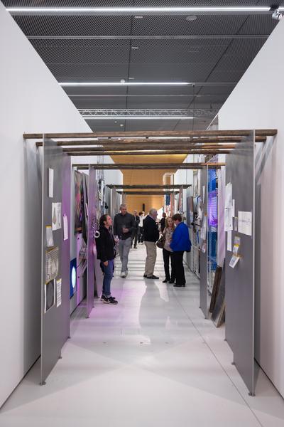 Ralo Mayer &quot;47 Stoffe&quot; (Landesgalerie Burgenland, 25.10.2025 - 25.1.2026) Foto: eSeL.at - Lorenz Seidler