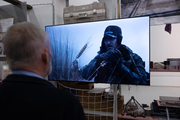 Ralo Mayer &quot;47 Stoffe&quot; (Landesgalerie Burgenland, 25.10.2025 - 25.1.2026) Foto: eSeL.at - Lorenz Seidler