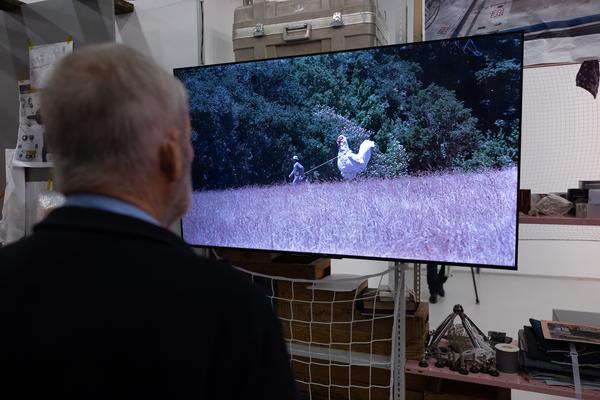 Ralo Mayer &quot;47 Stoffe&quot; (Landesgalerie Burgenland, 25.10.2025 - 25.1.2026) Foto: eSeL.at - Lorenz Seidler