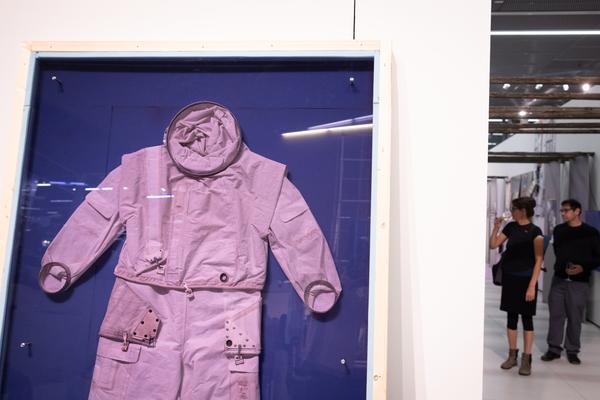 Ralo Mayer &quot;47 Stoffe&quot; (Landesgalerie Burgenland, 25.10.2025 - 25.1.2026) Foto: eSeL.at - Lorenz Seidler