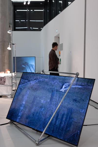 Ralo Mayer &quot;47 Stoffe&quot; (Landesgalerie Burgenland, 25.10.2025 - 25.1.2026) Foto: eSeL.at - Lorenz Seidler