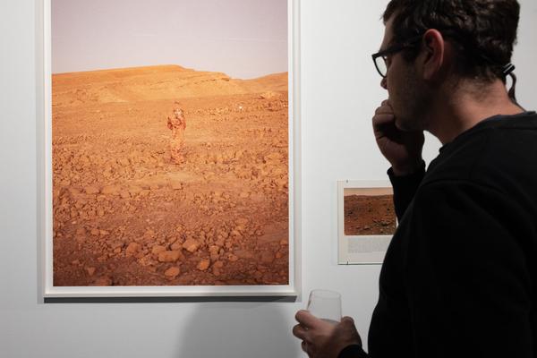 Ralo Mayer &quot;47 Stoffe&quot; (Landesgalerie Burgenland, 25.10.2025 - 25.1.2026) Foto: eSeL.at - Lorenz Seidler