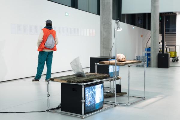 Ralo Mayer "47 Stoffe" (Landesgalerie Burgenland, 25.10.2025 - 25.1.2026) Foto: eSeL.at - Lorenz Seidler