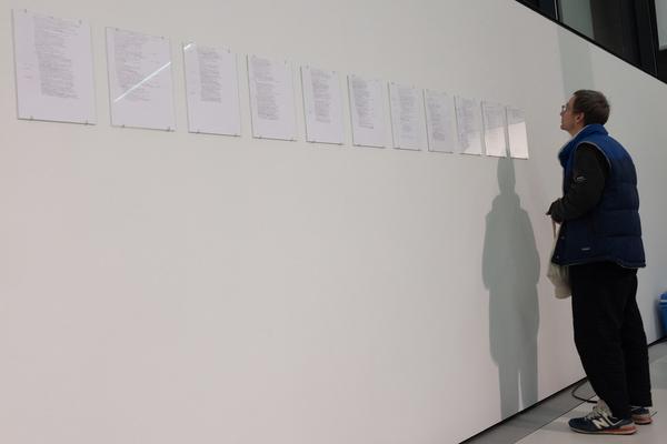 Ralo Mayer "47 Stoffe" (Landesgalerie Burgenland, 25.10.2025 - 25.1.2026) Foto: eSeL.at - Lorenz Seidler