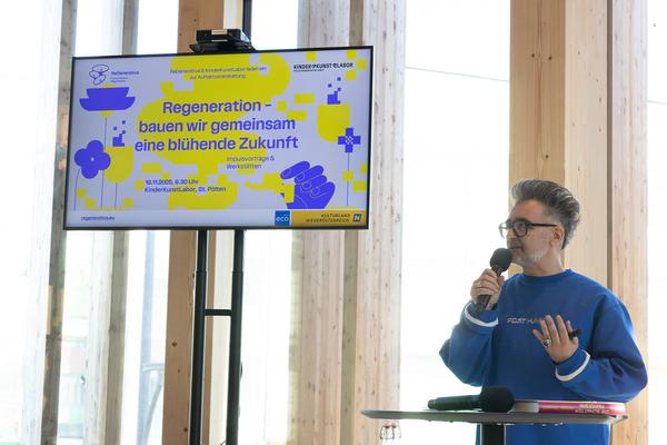 ReGenerativa Auftaktveranstaltung (Kinder Kunst Labor, 19.11.2025) Foto: eSeL.at - Lorenz Seidler