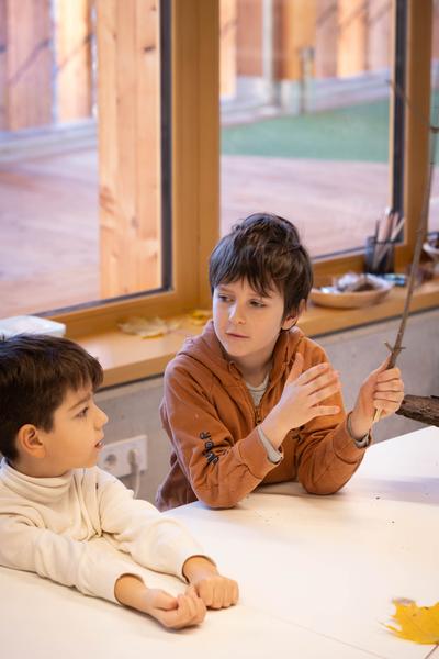 ReGenerativa: Herwig Turk &quot;Wasser&quot; (Kinder Kunst Labor, 19.11.2025) Foto: eSeL.at - Lorenz Seidler