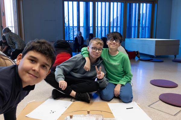 ReGenerativa: Ronja Grossar &quot;Kreisläufe&quot;  (Kinder Kunst Labor, 19.11.2025) Foto: eSeL.at - Lorenz Seidler