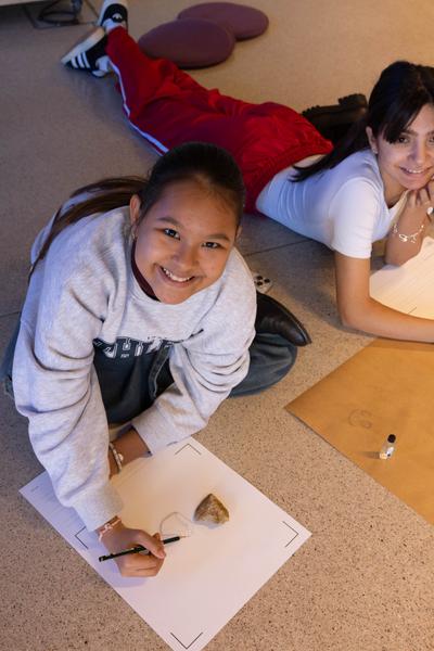 ReGenerativa: Ronja Grossar &quot;Kreisläufe&quot;  (Kinder Kunst Labor, 19.11.2025) Foto: eSeL.at - Lorenz Seidler