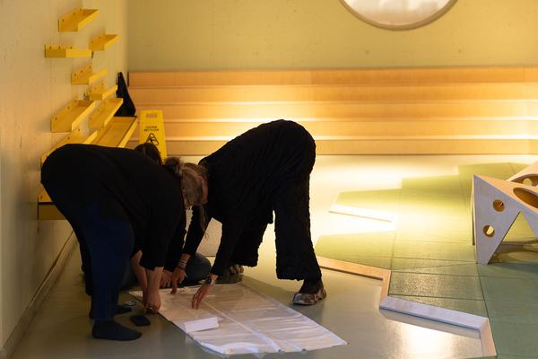 ReGenerativa: Karin Oèbster &quot;Textilien&quot; (Kinder Kunst Labor, 19.11.2025) Foto: eSeL.at - Lorenz Seidler