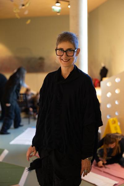 ReGenerativa: Karin Oèbster &quot;Textilien&quot; (Kinder Kunst Labor, 19.11.2025) Foto: eSeL.at - Lorenz Seidler