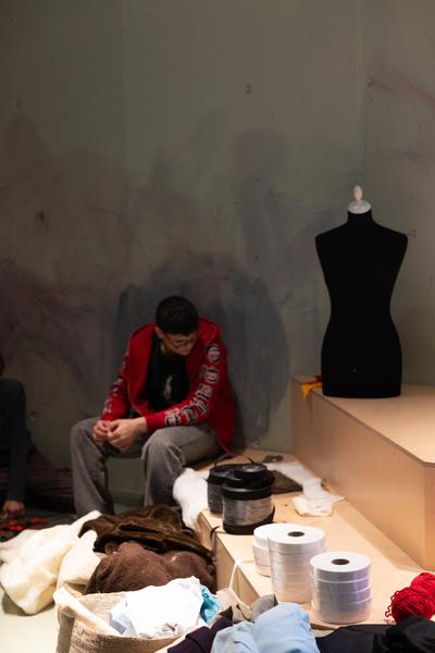 ReGenerativa: Karin Oèbster &quot;Textilien&quot; (Kinder Kunst Labor, 19.11.2025) Foto: eSeL.at - Lorenz Seidler