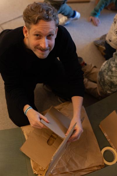 ReGenerativa: Kay Walkowiak &quot;Tiere und andere Spezies, Natur und Pflanzen&quot;  (Kinder Kunst Labor, 19.11.2025) Foto: eSeL.at - Lorenz Seidler