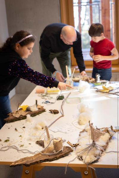 ReGenerativa: Herwig Turk &quot;Wasser&quot; (Kinder Kunst Labor, 19.11.2025) Foto: eSeL.at - Lorenz Seidler