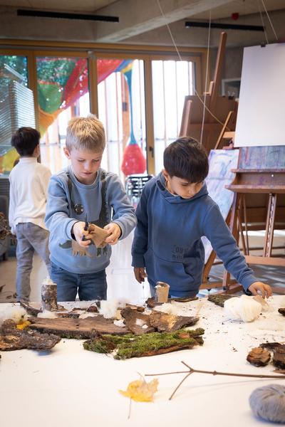 ReGenerativa: Herwig Turk &quot;Wasser&quot; (Kinder Kunst Labor, 19.11.2025) Foto: eSeL.at - Lorenz Seidler