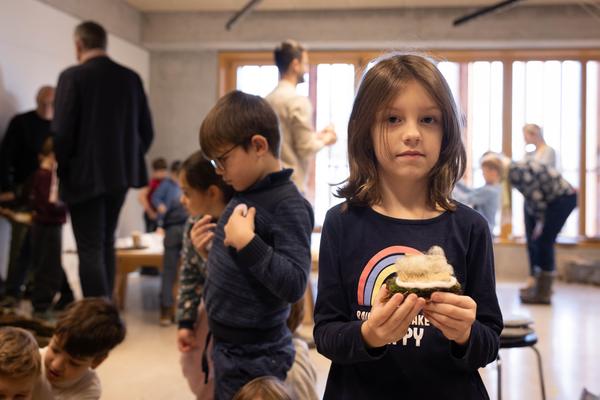 ReGenerativa: Herwig Turk &quot;Wasser&quot; (Kinder Kunst Labor, 19.11.2025) Foto: eSeL.at - Lorenz Seidler