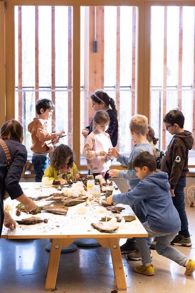 ReGenerativa: Herwig Turk &quot;Wasser&quot; (Kinder Kunst Labor, 19.11.2025) Foto: eSeL.at - Lorenz Seidler