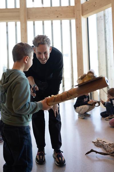 ReGenerativa: Kay Walkowiak &quot;Tiere und andere Spezies, Natur und Pflanzen&quot;  (Kinder Kunst Labor, 19.11.2025) Foto: eSeL.at - Lorenz Seidler