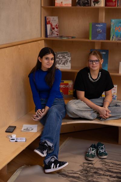 ReGenerativa: Andreas Hoffer &quot;Wald/Holz&quot; (Kinder Kunst Labor, 19.11.2025) Foto: eSeL.at - Lorenz Seidler