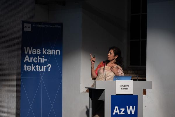 Anupama Kundoo "Reichtum statt Kapital" (Az W Architekturzentrum Wien, 18.9.2025 – 16.2.2026) Foto: eSeL.at - Lorenz Seidler