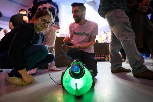 Roboexotica 2025 (Kunsttankstelle Ottakring, 11. - 14.12.2025) Foto: eSeL.at - Joanna Pianka